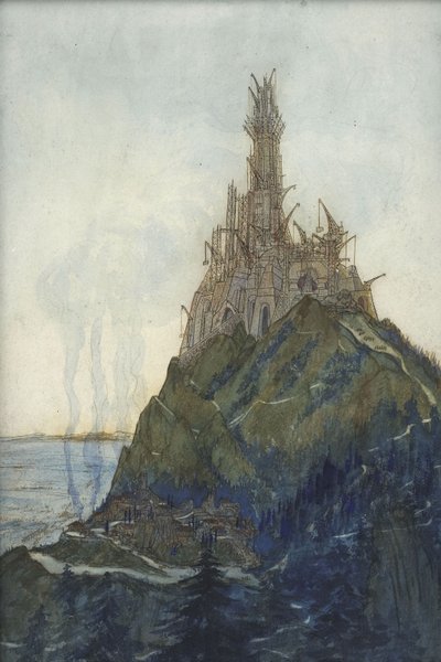 Temple of Thought, Dedicated to Beethoven, Under Construction by François Garas